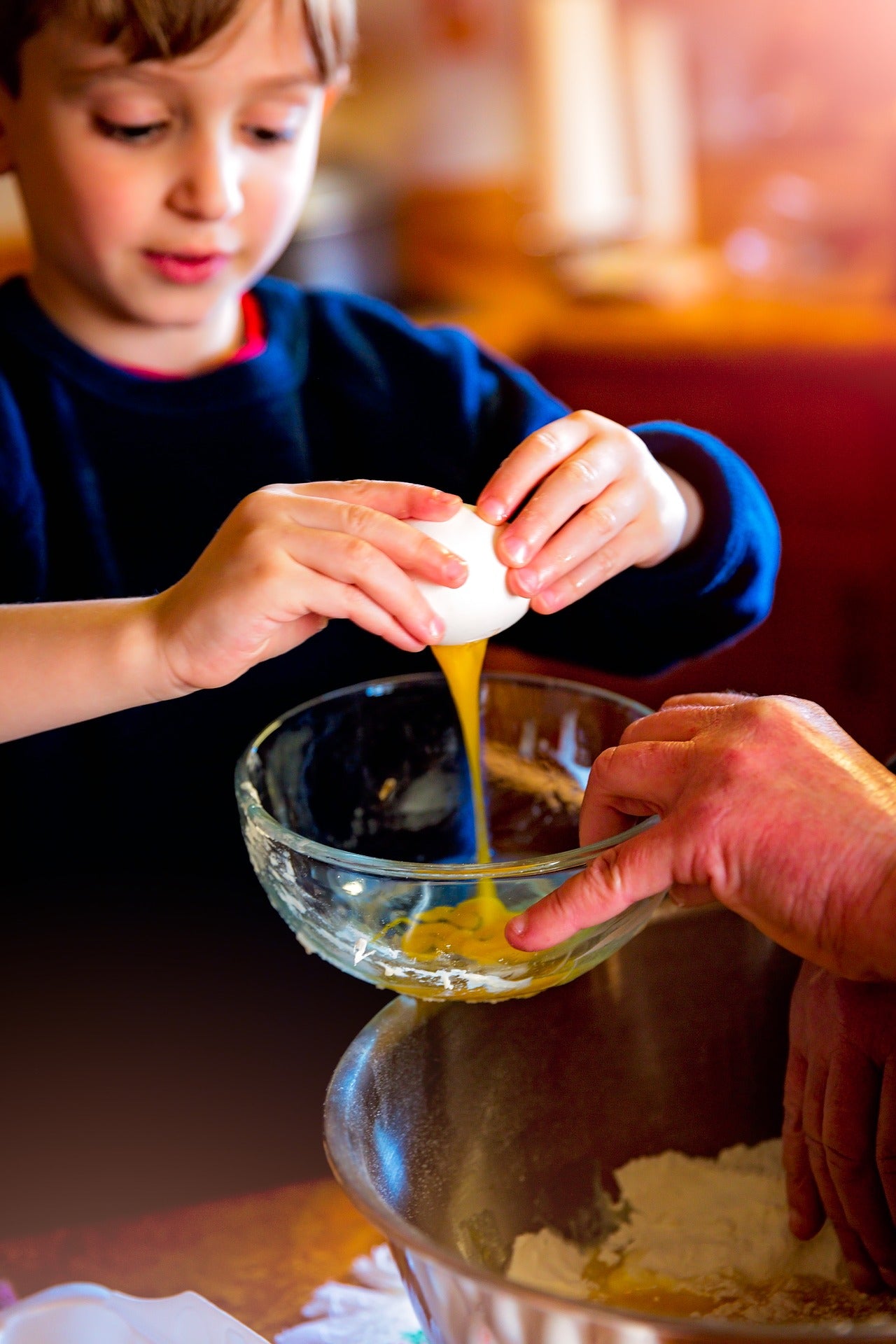 Balancing Kids and Making Meals