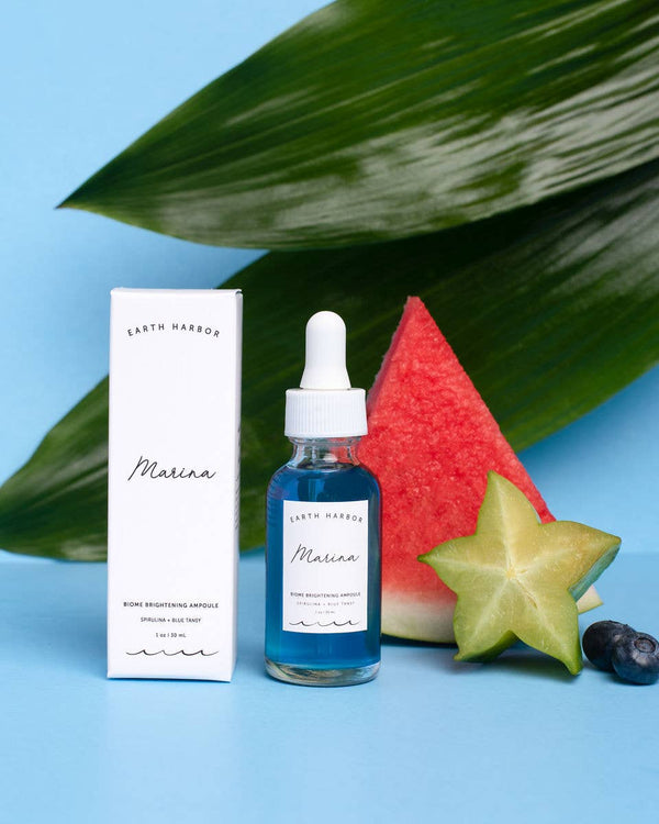 Marina | Brightening Elixir: Blue Tansy + Squalane: 1 oz