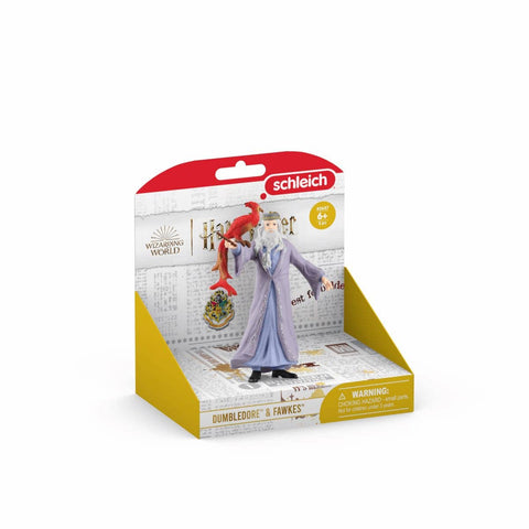 Schleich - Dumbledore & Fawkes 2 Piece Set - 0