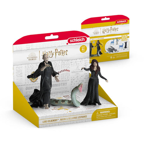 Schleich - Voldemort with Nagini & Bellatrix