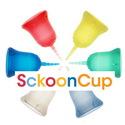 SckoonCup Menstrual Cup Sunrise | Small - Light to Medium Flow - 9