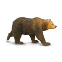 Side view of grizzly bear