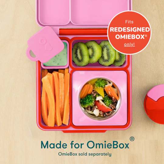 OmieDip Silicone Containers ~ Blue/lime