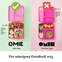 OmieDip Silicone Containers ~ Blue/lime - 4