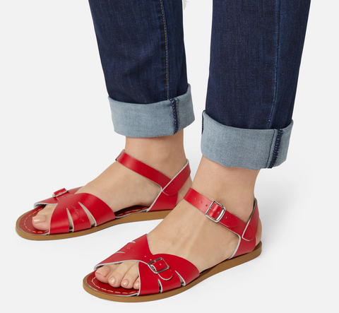 Salt Water Classic Sandal | Red (women's) - 0