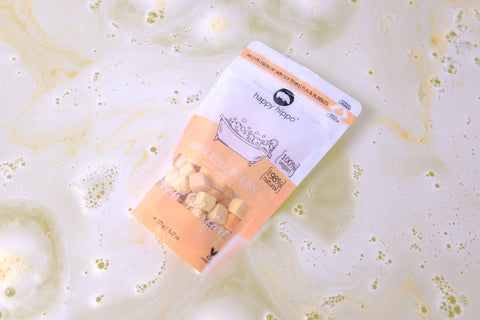 Happy Hippo Bath Co | Peach Parfait Mini Bubble Bombs - 0