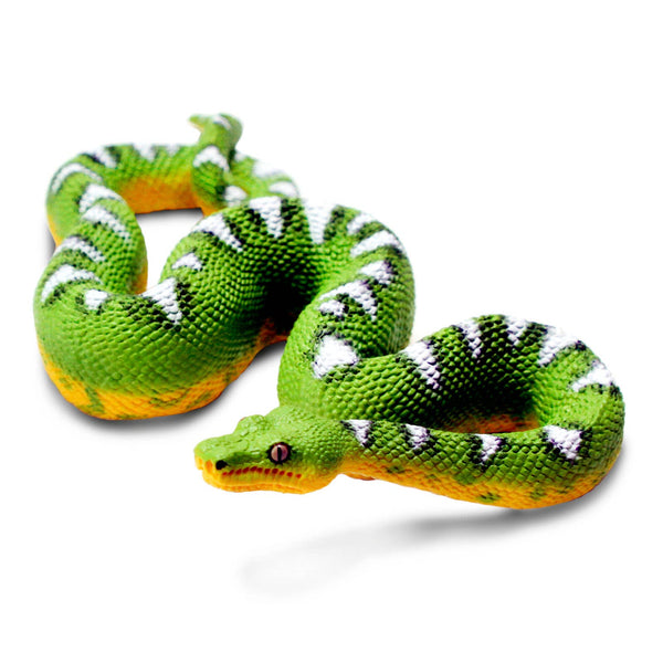 this snake figure measures  7 1/4 inches wide and nearly 5 inches from front to back