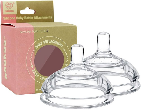 Haakaa Gen 3 Silicone Bottle Anti-Colic Nipple 2 pk