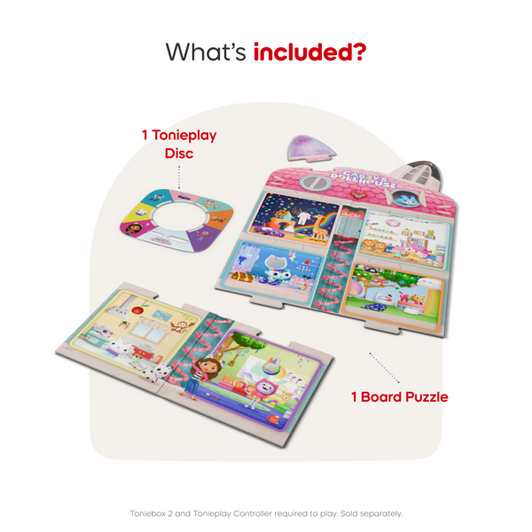 Tonieplay Gabby's Dollhouse: Gabby's Cat-tastic Scavenger Hunt Game