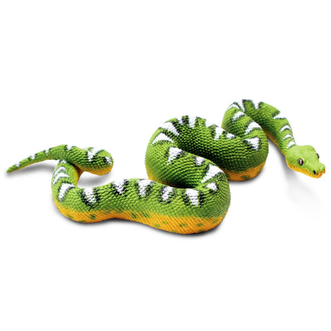 this snake figure measures  7 1/4 inches wide and nearly 5 inches from front to back