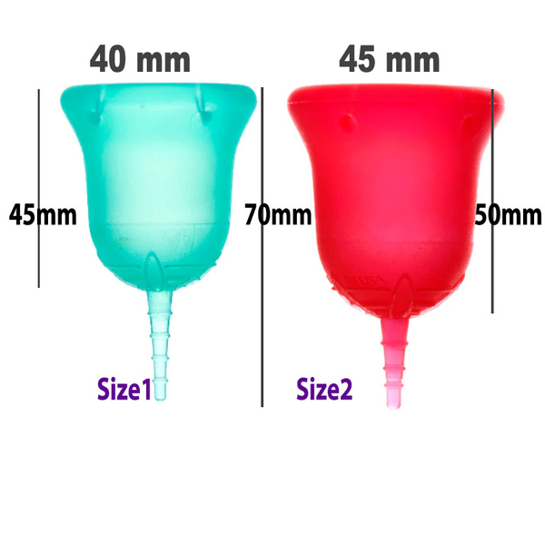 SckoonCup Menstrual Cup Sunrise | Small - Light to Medium Flow