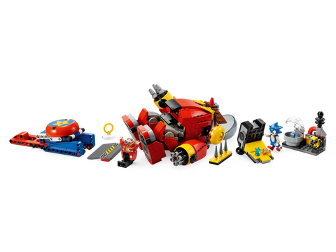 Lego pieces included in the Sonic vs Dr Eggman Lego kit