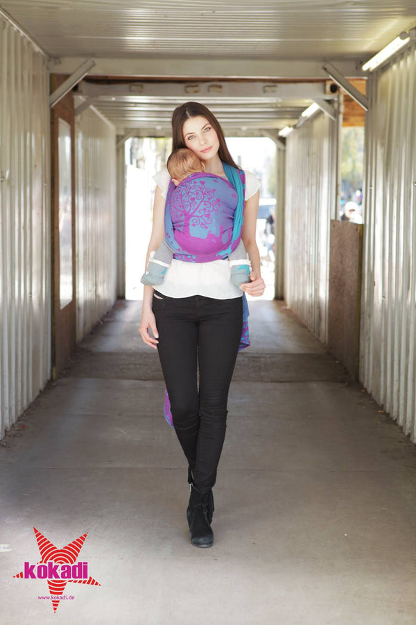 Kokadi Woven Wrap | Lina Im Magicland (cotton) Size 4 BabyCarrier Kokadi