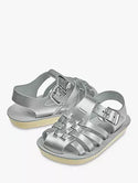 Sun-San Sailor | Silver (children's) Shoes Salt Water Sandals by Hoy Shoes