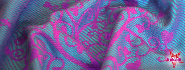 Kokadi Woven Wrap | Lina Im Magicland  (cotton) Size 4 BabyCarrier Kokadi