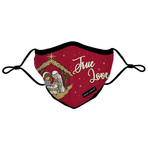 Simply Southern | Adjustable Strap Cotton Face Masks ~ True Love Clothing Simply Southern Youth - 2-10 Years