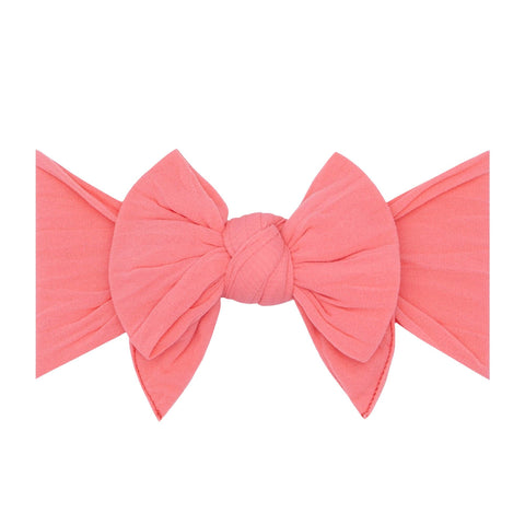 Baby Bling Bows | Dang Enormous Bow Headband ~ Coral Baby Baby Bling Bows