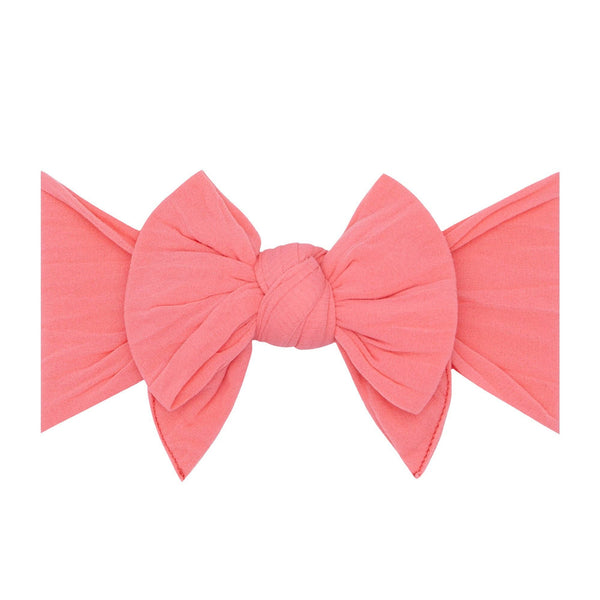 Baby Bling Bows | Dang Enormous Bow Headband ~ Coral Baby Baby Bling Bows