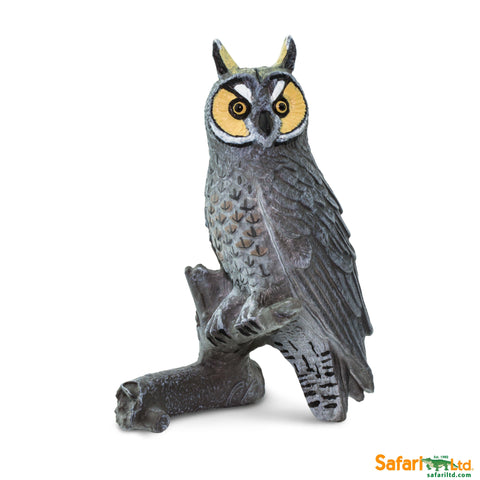 Safari LTD | Wings of the World Birds ~ LONG EARED OWL Toys Safari LTD