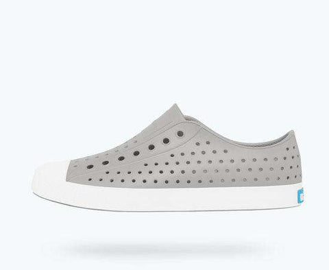 Native Shoes | Jefferson Adult Pigeon Grey / Shell White Shoes Native Shoes
