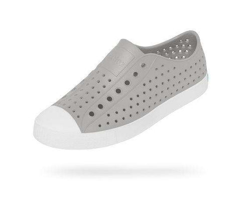 Native Shoes | Jefferson Adult Pigeon Grey / Shell White Shoes Native Shoes