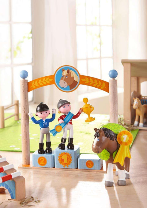 Haba Little Friends - Play Set Winner's Pedestal Toys Haba