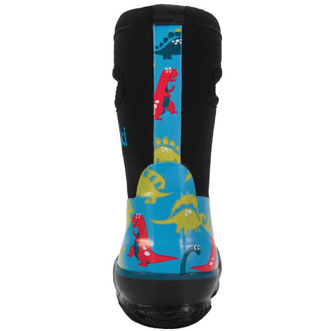 Oaki | Blue Dinosaurs Neoprene Rain/Snow Boots Shoes Oaki