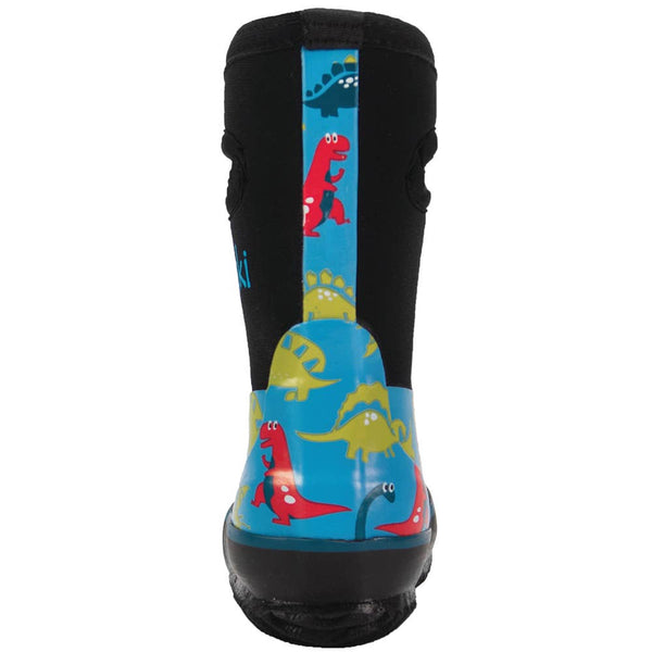 Oaki | Blue Dinosaurs Neoprene Rain/Snow Boots Shoes Oaki