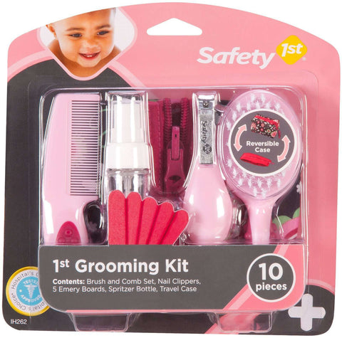 Saftey 1st | 1st Grooming Kit | Pink Style_Hair Combs First Years