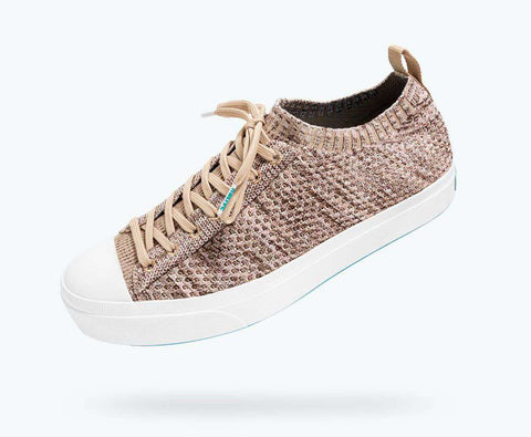 Native Shoes | Jefferson 2.0 Liteknit  Women Flax Melange / Shell White Shoes Native Shoes