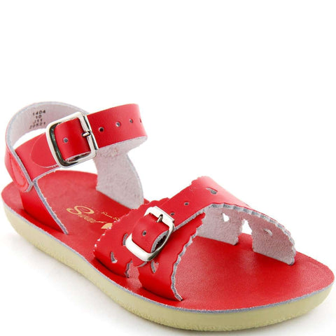Sun-San Sweetheart Sandals | Red (children's) Shoes Salt Water Sandals by Hoy Shoes