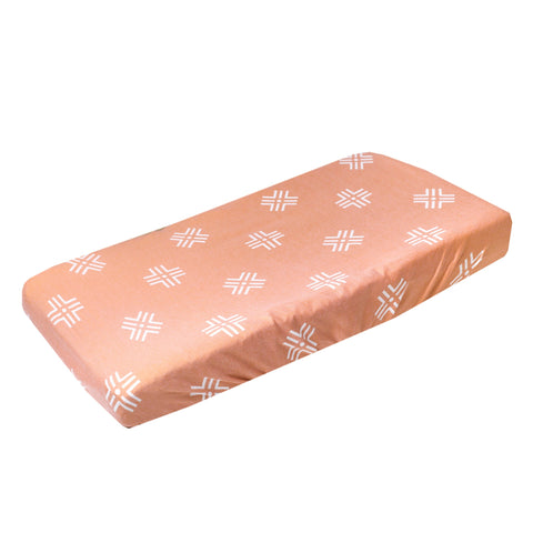 Copper Pearl | Diaper Changing Pad Covers ~ Mesa Bedding Copper Pearl