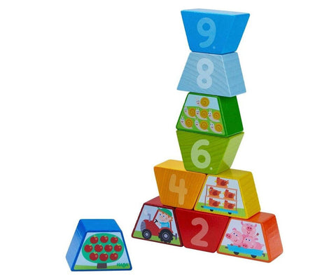 Haba Numbers Farm Arranging Game Toys Haba