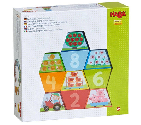 Haba Numbers Farm Arranging Game Toys Haba
