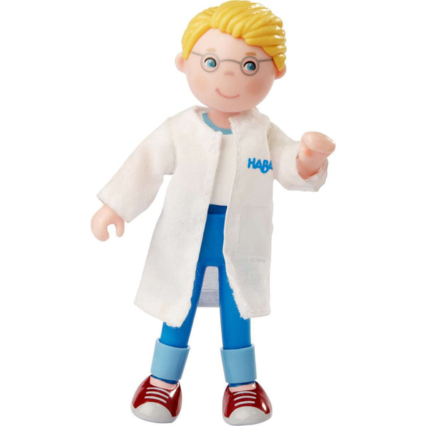 Haba Little Friends Bendy Doll  ~ Veterinarian Andreas Toys Haba