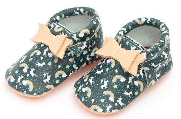 Freshly Picked | Mini Sole Moccs ~ Rainbows & Unicorns  Freshly Picked