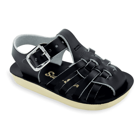 Sun-San Sailor | Black (children's) Shoes Salt Water Sandals by Hoy Shoes