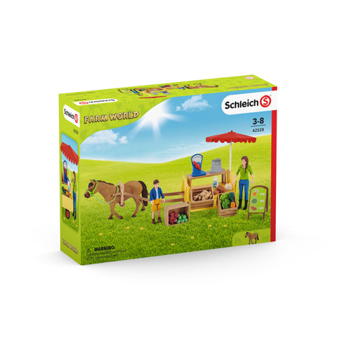 Schleich | Farm World ~ Sunny Day Mobile Farm Stand Toys Schleich   