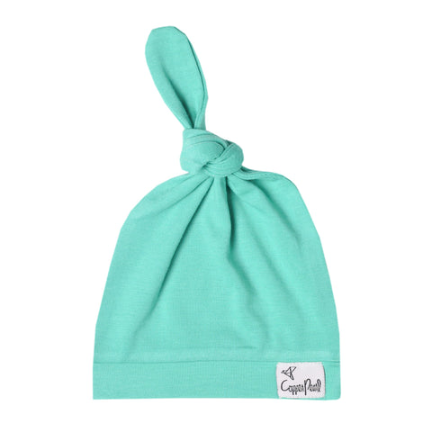 Copper Pearl | Top Knot Hat 5-18 mo ~ Spout Clothing Copper Pearl