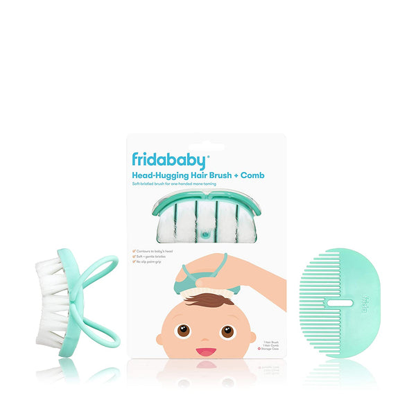 FridaBaby | Infant Head-Hugging Hairbrush + Styling Comb Set BabyGear FridaBaby