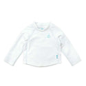 I Play | Long Sleeve Rashguard Shirt ~ White SwimDiapers Iplay