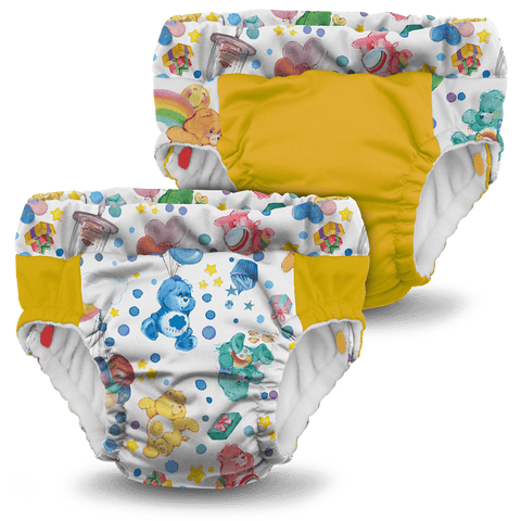 Lil Learnerz Training Pants & Swim Diaper 2 pk ClothDiapers Rumparooz - Kanga Care X-Small Carebear Birthday Party