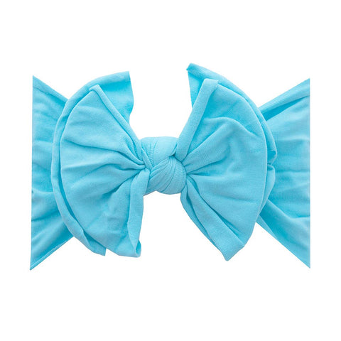Baby Bling Bows | FAB-BOW-LOUS Headband ~ Aqua Baby Baby Bling Bows