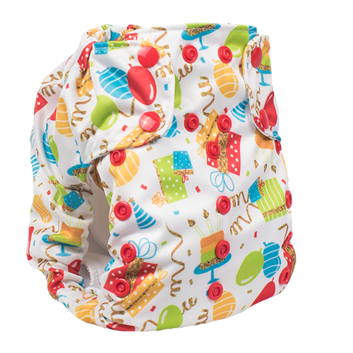 Smart Bottoms | Dream Diaper 2.0 ~ Birthday Party Diapers Smart Bottoms