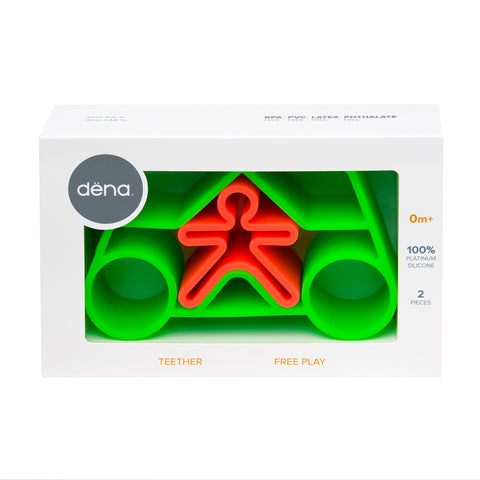 Dëna - Neon Car & Kid - Green Toys dëna