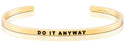MantraBand | Happiness - Do It Anyway Jewelry MantraBand Gold  