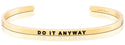 MantraBand | Happiness - Do It Anyway Jewelry MantraBand Gold