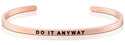 MantraBand | Happiness - Do It Anyway Jewelry MantraBand Rose Gold