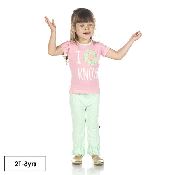 Kickee Pants Short Sleeve Tailored Fit Graphic Tee ~ Lotus I Donut Know Clothing Kickee Pants