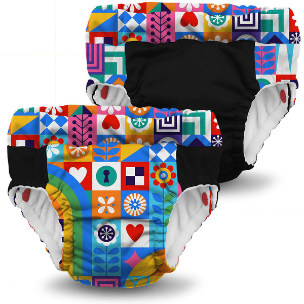 Lil Learnerz Training Pants & Swim Diaper 2 pk ClothDiapers Rumparooz - Kanga Care